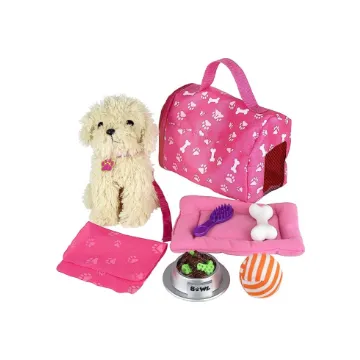 Click N' Play Toy Puppy Set for Kids, Dog Bed -
                                Little Girl Toys, Toys 3+ Year Old Girls, Gifts
                                Girl, 3 Age 4-5