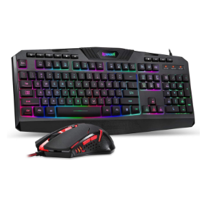 Redragon S101 Wired RGB Backlit Gaming
                                Keyboard