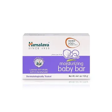 Himalaya Moisturizing Baby Bar, Mild and
                                Moisturizing Bar Soap for Baby, 4.41 oz